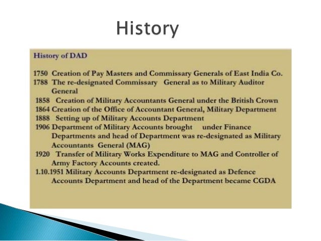 Defence accounts department SlideShare