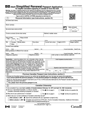 Passport Application Form/ Passport Scam Detector