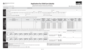 Subsidy Agreement Renewal Application SARA