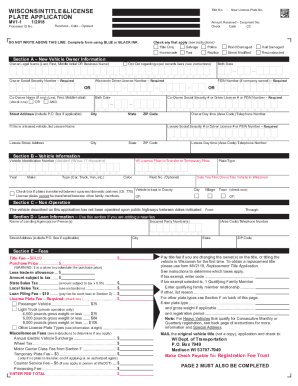 Completed driver licance application renewal form f3000